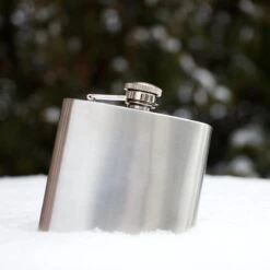 Merkloos Premium RVS Heupfles Met Schroefdop - 200 Ml - 12x9cm -Aigostar winkel 1200x1200 192