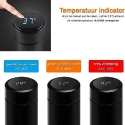 Thermosfles Met Temperatuur LED Display 500ml Touch Display Roestvrij Staal 11 Thermosfles Met Temperatuur LED Display 500ml Touch Display Roestvrij Staal -Aigostar winkel 1200x1200 313