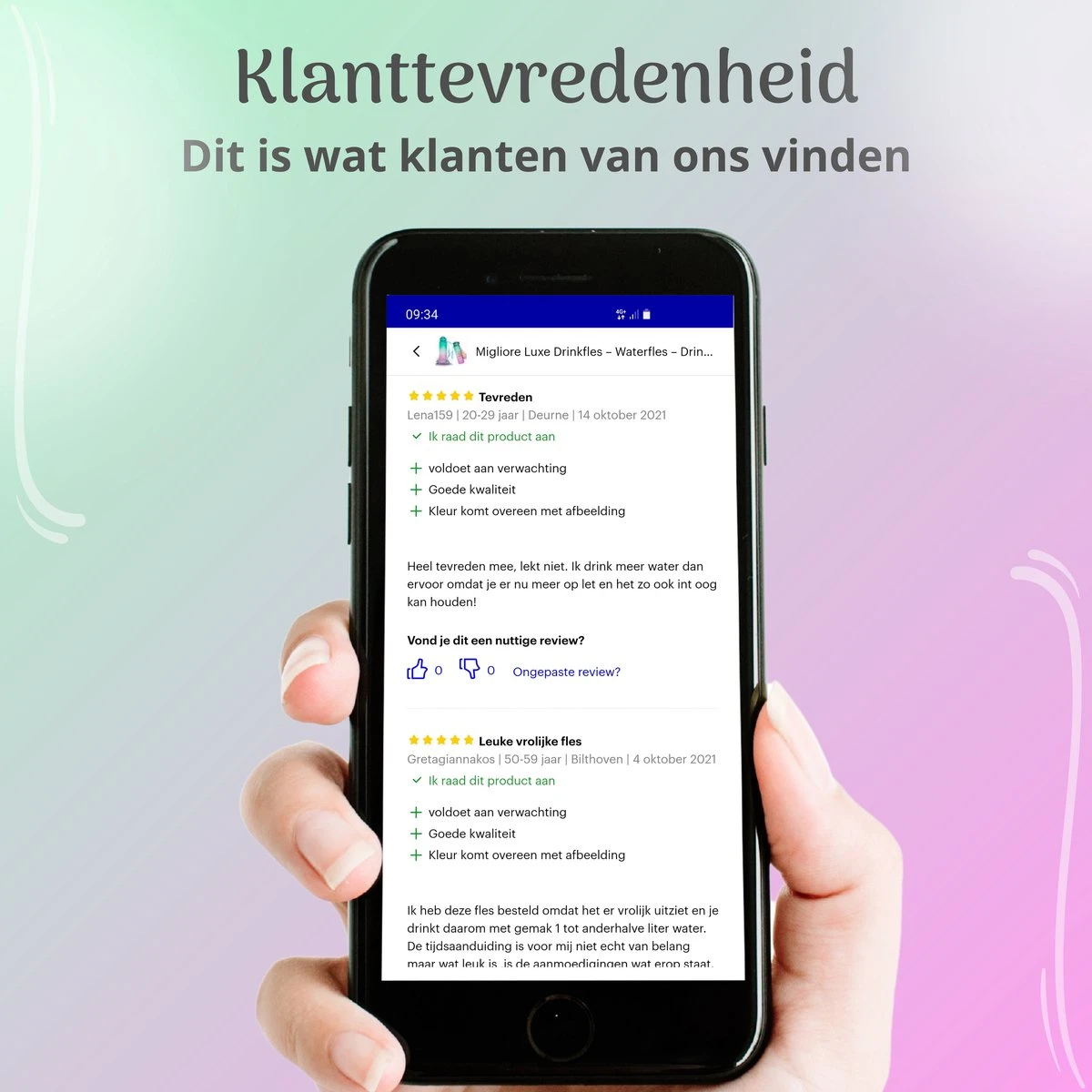 Migliore Drinkfles – Luxe Drinkfles Met Rietje – Waterfles 1 Liter – Water Bottle – Motivatie Waterfles Met Tijdmarkeringen - Ook In 600 Ml En 2 Liter 11 Migliore Drinkfles – Luxe Drinkfles Met Rietje – Waterfles 1 Liter – Water Bottle – Motivatie Waterfles Met Tijdmarkeringen - Ook In 600 Ml En 2 Liter - Afbeelding 9