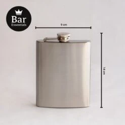 Bar Essentials® Heupfles RVS - Zakflacon - Platvink - Heupflacon - Gifbox -Aigostar winkel 1200x1200 401