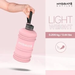 HYDRATE 2,2 Liter Sportfles - Duurzaam En Extra Sterk - BPA Vrij - Ideaal Voor: Sportschool, Dieet, Bodybuilding, Buitensport, Wandelen En Kantoor - Grote Waterfles (Mat Roze) 13 HYDRATE 2,2 Liter Sportfles - Duurzaam En Extra Sterk - BPA Vrij - Ideaal Voor: Sportschool, Dieet, Bodybuilding, Buitensport, Wandelen En Kantoor - Grote Waterfles (Mat Roze) -Aigostar winkel 1200x1200 466