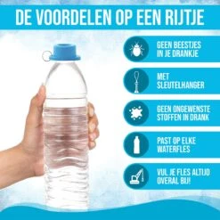 Partydop Universele Flessendop - Festival Dop - Flessendop Voor Waterflesjes - Mint Green -Aigostar winkel 1200x1200 484