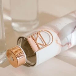 Equa Glazen Waterfles - Lava - 750 Ml - Mismatch Met Hoes - Imitatieleer - BPA Vrij -Aigostar winkel 1200x1200 502