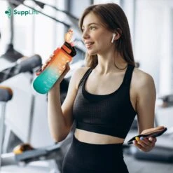 Supplife Motivatie Waterfles - 1 Liter Drinkfles - Waterfles Met Tijdmarkering - Met Rietje - Volwassenen - Kinderen - Cyaan Oranje - Inclusief Schoonmaakborstel 19 Supplife Motivatie Waterfles - 1 Liter Drinkfles - Waterfles Met Tijdmarkering - Met Rietje - Volwassenen - Kinderen - Cyaan Oranje - Inclusief Schoonmaakborstel -Aigostar winkel 1200x1200 513