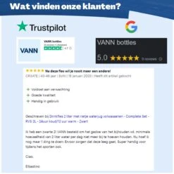 Waterfles 500 Ml Met Rietje Multifunctioneel - Drinkfles Volwassenen - RVS Inclusief 3 Doppen - 24uur Koud/12 Uur Warm - Zwart -Aigostar winkel 1200x1200 521