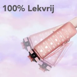Seniq Motivatie Waterfles - 1 Liter - Drinkfles Met Tijdmarkering - Rietje - Roze 17 Seniq Motivatie Waterfles - 1 Liter - Drinkfles Met Tijdmarkering - Rietje - Roze -Aigostar winkel 1200x1200 55