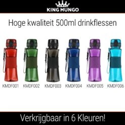 Drinkfles Herbruikbare Waterfles | 500 Ml Lichtblauw | Vaatwasserbestendig Drinkbus Bidon | King Mungo KMDF006 17 Drinkfles Herbruikbare Waterfles | 500 Ml Lichtblauw | Vaatwasserbestendig Drinkbus Bidon | King Mungo KMDF006 -Aigostar winkel 1200x1200 593