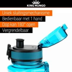 Drinkfles Herbruikbare Waterfles | 500 Ml Lichtblauw | Vaatwasserbestendig Drinkbus Bidon | King Mungo KMDF006 25 Drinkfles Herbruikbare Waterfles | 500 Ml Lichtblauw | Vaatwasserbestendig Drinkbus Bidon | King Mungo KMDF006 -Aigostar winkel 1200x1200 599