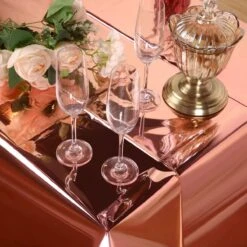 Partizzle 2x Rose Goud Plastic Wegwerp Tafelkleed Set - Verjaardag Bruiloft Sweet 16 Versiering - Feest Decoratie - 274 X 137 Cm 15 Partizzle 2x Rose Goud Plastic Wegwerp Tafelkleed Set - Verjaardag Bruiloft Sweet 16 Versiering - Feest Decoratie - 274 X 137 Cm -Aigostar winkel 1200x1200 634