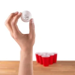 VIVALOO Bierspel – Drankspel - Set Van 100 Plastic Bekers En 12 Beer Pong Ballen – Feest Wegwerpbekers – Rood - 455 Ml 12 VIVALOO Bierspel – Drankspel - Set Van 100 Plastic Bekers En 12 Beer Pong Ballen – Feest Wegwerpbekers – Rood - 455 Ml -Aigostar winkel 1200x1200 652