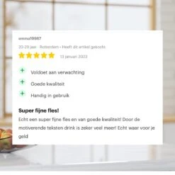 Designed On 45th Drinkfles| Drinkfles 1 Liter | Waterfles Met Tijdmarkering | Mat Wit | Herbruikbaar | Gouden Dop 13 Designed On 45th Drinkfles| Drinkfles 1 Liter | Waterfles Met Tijdmarkering | Mat Wit | Herbruikbaar | Gouden Dop -Aigostar winkel 1200x1200 66