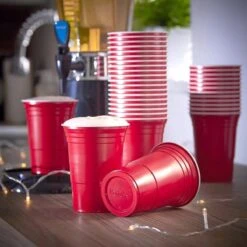 Merkloos Red Cups - 25 Stuks - 473 Ml 11 Merkloos Red Cups - 25 Stuks - 473 Ml -Aigostar winkel 1200x1200 667
