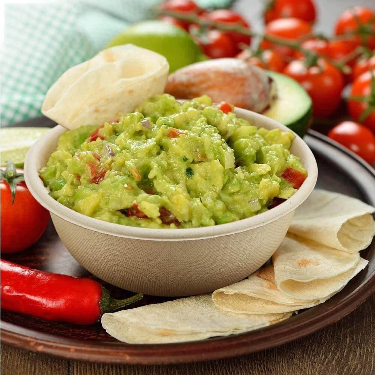 BIO Wegwerp Soepkommen 50 Stuks - Schaaltje Suikerriet 400ml - Natuur 4 BIO Wegwerp Soepkommen 50 Stuks - Schaaltje Suikerriet 400ml - Natuur - Afbeelding 2