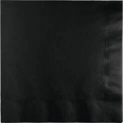 Merkloos Wegwerp Servetten - 33x33 Cm - Zwart - 20 Stuks -Aigostar winkel 1200x1200 708