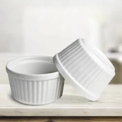 Chefarone Mini Ronde Ovenschalen - Mini Vormpjes Set Van 10 - Bakvormen Keramiek 200 ML - Crème Brulée Schaaltje - Wit 18 Chefarone Mini Ronde Ovenschalen - Mini Vormpjes Set Van 10 - Bakvormen Keramiek 200 ML - Crème Brulée Schaaltje - Wit -Aigostar winkel 1200x1200 743
