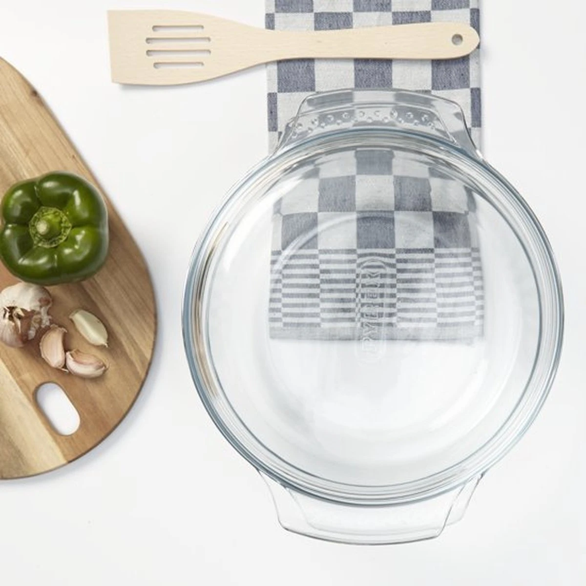 Pyrex Classic Easy Grip Ovenschaal 3,5 L + 1,4 L - 32 X 27 X 14 Cm 6 Pyrex Classic Easy Grip Ovenschaal 3,5 L + 1,4 L - 32 X 27 X 14 Cm - Afbeelding 4