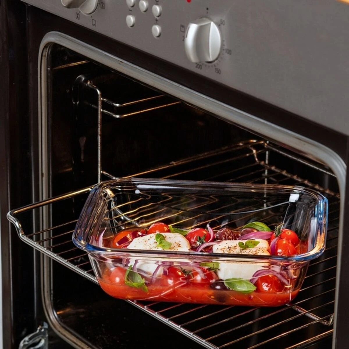 Pyrex - Cook & Go Schaal Rechthoek Met Deksel 1,7 Liter - Transparant 5 Pyrex - Cook & Go Schaal Rechthoek Met Deksel 1,7 Liter - Transparant - Afbeelding 3