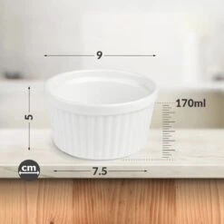 Chefarone Mini Ronde Ovenschalen - Mini Vormpjes Set Van 10 - Bakvormen Keramiek 200 ML - Crème Brulée Schaaltje - Multicolor 14 Chefarone Mini Ronde Ovenschalen - Mini Vormpjes Set Van 10 - Bakvormen Keramiek 200 ML - Crème Brulée Schaaltje - Multicolor -Aigostar winkel 1200x1200 781