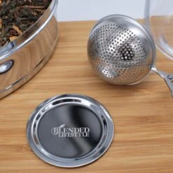 Theezeef Met Handvat Inclusief Lekplaatje - Set Van 2 Stuks - Thee Ei Voor Losse Thee - Theefilter Voor Losse Thee - Thee Infuser -Aigostar winkel 1200x1200 834