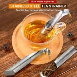 BOTC Thee Infuser - RVS - Theezeef - Thee Knijptang - Thee Ei - Theepot Infuser - Theezeefje -KOMEO160 -Aigostar winkel 1200x1200 853