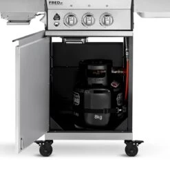 Burnhard Gas BBQ FRED JR. Deluxe - 2 Branders - Incl. Keramische Infraroodbrander & Afdekhoes - Deluxe 28 Burnhard Gas BBQ FRED JR. Deluxe - 2 Branders - Incl. Keramische Infraroodbrander & Afdekhoes - Deluxe -Aigostar winkel 1200x1200 904