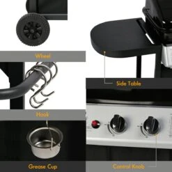 Bighorn Gasbarbecue En Grill – 2 Branders – Zwart 22 Bighorn Gasbarbecue En Grill – 2 Branders – Zwart -Aigostar winkel 1200x1200 910