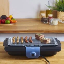 Moulinex BG134812 Barbecue Tafelblad Electrisch 2100W Zwart, Blauw, Zilver Barbecue 23 Moulinex BG134812 Barbecue Tafelblad Electrisch 2100W Zwart, Blauw, Zilver Barbecue -Aigostar winkel 1200x1200 918