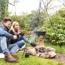 Esschert Design - Driepoot Met Ketting - Haardvuur Accessoires - Staal - Zwart 24 Esschert Design - Driepoot Met Ketting - Haardvuur Accessoires - Staal - Zwart -Aigostar winkel 1200x1200 952