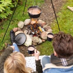 Esschert Design - Driepoot Met Ketting - Haardvuur Accessoires - Staal - Zwart 31 Esschert Design - Driepoot Met Ketting - Haardvuur Accessoires - Staal - Zwart -Aigostar winkel 1200x1200 958