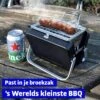 Mikamax Draagbare Mini BBQ - Barbecue - 's Werelds Kleinste Barbecue - Past In Je Broekzak - 18 × 6 × 15,5 Cm - 714 Gram - Mat Zwart 2 Mikamax Draagbare Mini BBQ - Barbecue - 's Werelds Kleinste Barbecue - Past In Je Broekzak - 18 × 6 × 15,5 Cm - 714 Gram - Mat Zwart -Aigostar winkel 1200x1200 966