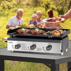Bighorn Plancha Grill - Gasbarbecue – Tabletop – Draagbaar – 3 Branders 14 Bighorn Plancha Grill - Gasbarbecue – Tabletop – Draagbaar – 3 Branders -Aigostar winkel 1200x1200 975