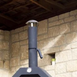 Merkloos MaxxGarden Pizza Oven - Smoker Barbecue Houtskool 45 X 65 X 158cm -Aigostar winkel 1200x1200 989