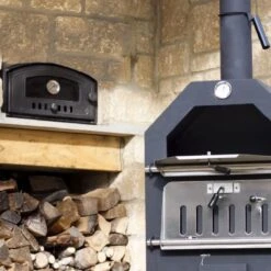Merkloos MaxxGarden Pizza Oven - Smoker Barbecue Houtskool 45 X 65 X 158cm -Aigostar winkel 1200x1200 990