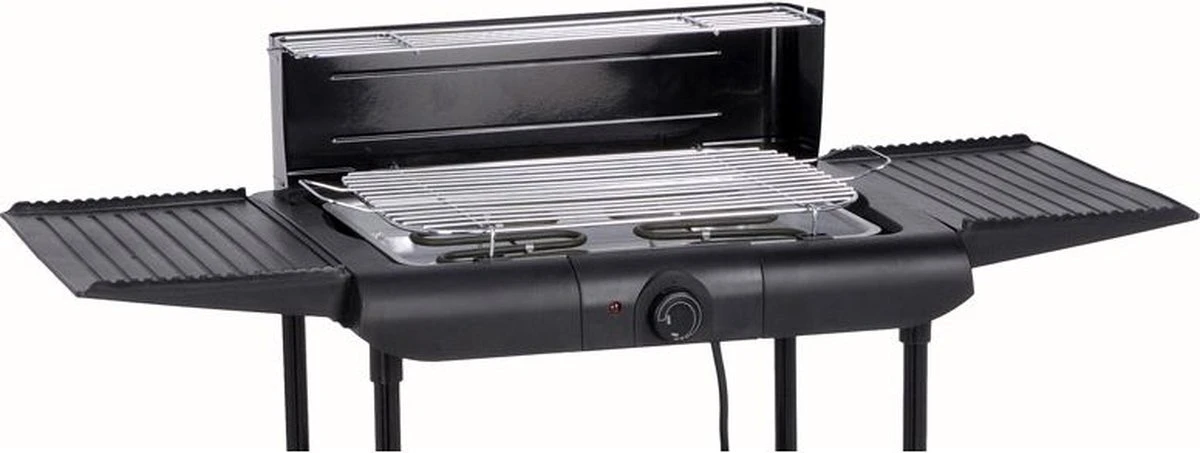 Excellent Electrics Elektrische Barbecue - Grilloppervlak (LxB) 36x24 Cm - 2000W - Zwart 6 Excellent Electrics Elektrische Barbecue - Grilloppervlak (LxB) 36x24 Cm - 2000W - Zwart - Afbeelding 4