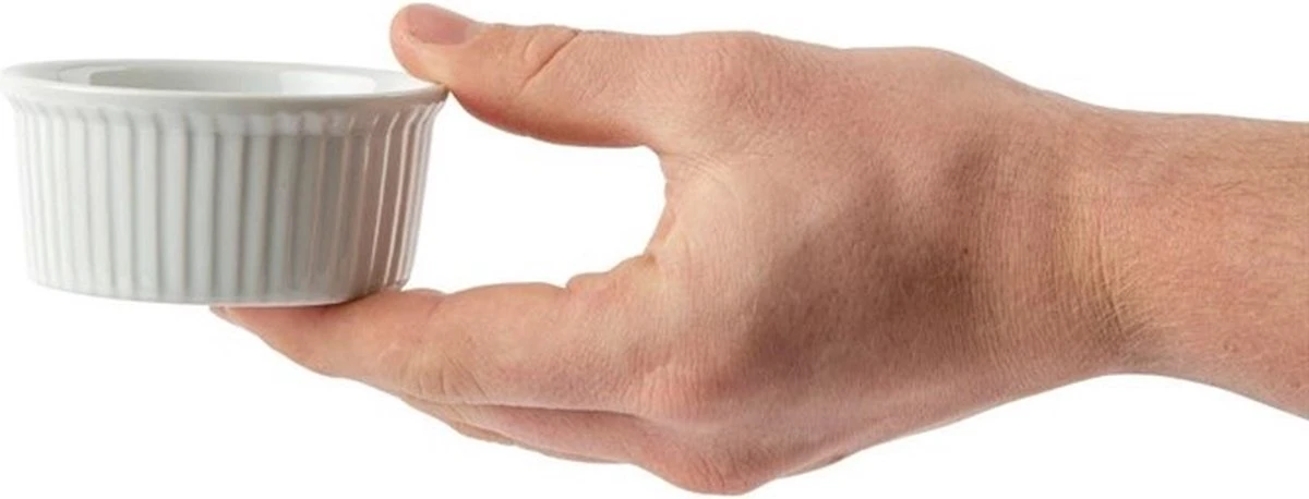 6x Crème Brulée Schaaltje / Ramekin - 9 Cm - Olympia - Geschikt Voor Oven, Vriezer En Vaatwasser 6 6x Crème Brulée Schaaltje / Ramekin - 9 Cm - Olympia - Geschikt Voor Oven, Vriezer En Vaatwasser - Afbeelding 4