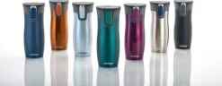 Contigo Westloop Drinkfles - Matte Black - 470ml - Zwart -Aigostar winkel 1200x466