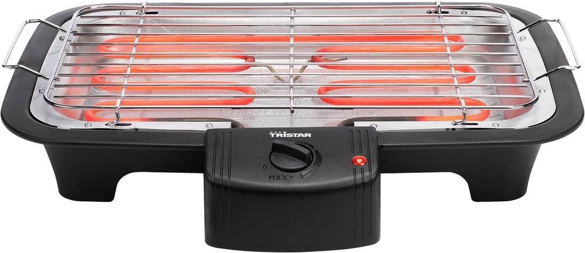 Tristar BQ-2813 Electrische Tafelbarbecue - Grilloppervlak (LxB) 38x22 Cm - 2000W - Zwart 9 Tristar BQ-2813 Electrische Tafelbarbecue - Grilloppervlak (LxB) 38x22 Cm - 2000W - Zwart - Afbeelding 8