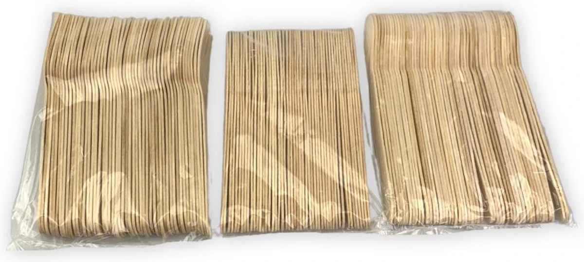 50 Stuks Vork X 50 Stuks Lepel X 50 Stuks Mes -Houten Bestek - Vork - Lepel- Mes - 160mm - Houten Bestek - Hout - Houten Servies - Houten Vork- Bestek Set - Besteksets - Afbreekbaar - Wooden Cutlery - Cutlery - Duurzaam Bestek - Wegwerp Bestek 4 50 Stuks Vork X 50 Stuks Lepel X 50 Stuks Mes -Houten Bestek - Vork - Lepel- Mes - 160mm - Houten Bestek - Hout - Houten Servies - Houten Vork- Bestek Set - Besteksets - Afbreekbaar - Wooden Cutlery - Cutlery - Duurzaam Bestek - Wegwerp Bestek - Afbeelding 2