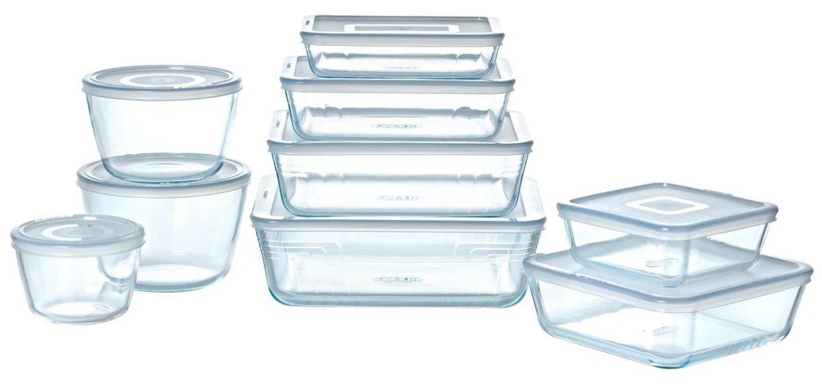Pyrex - Cook & Freeze Schaal Rond 12 X 6cm - Transparant 14 Pyrex - Cook & Freeze Schaal Rond 12 X 6cm - Transparant - Afbeelding 12