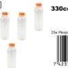 25x Flesje PET Helder 330cc Met Oranje Dop - Drinken Jus Sinas Cola Sappen Dranken -Aigostar winkel 1200x580