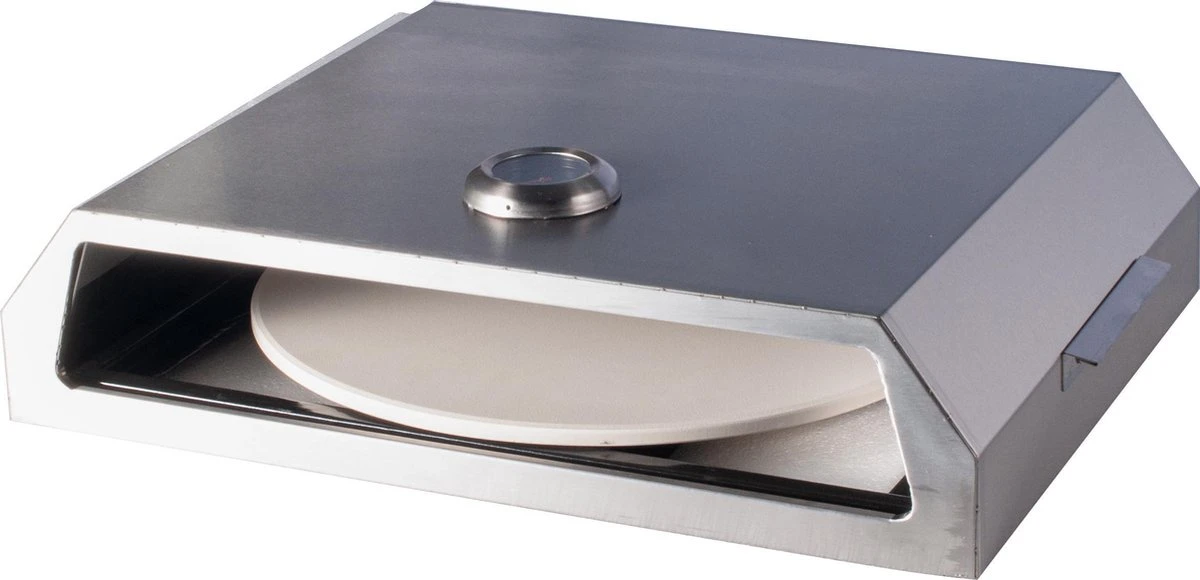 Bighorn Pizzaoven Met Pizzasteen Voor Barbecue - Grilloven - Draagbare - Edelstaal 8 Bighorn Pizzaoven Met Pizzasteen Voor Barbecue - Grilloven - Draagbare - Edelstaal - Afbeelding 6