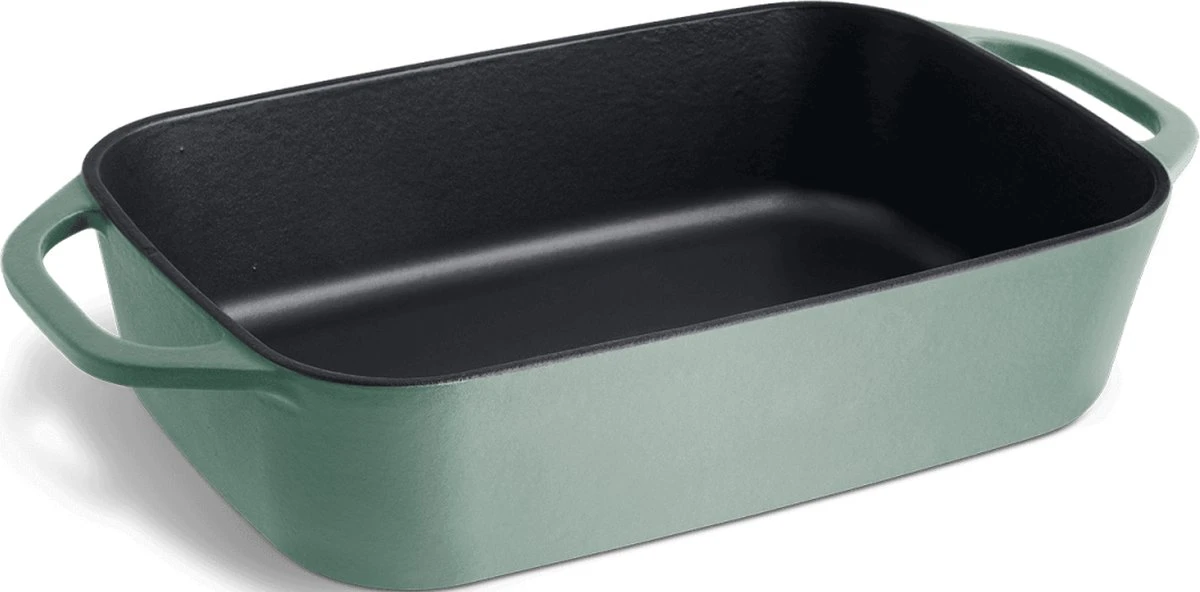 Springlane Gietijzer Ovenschaal Mint - 39,2 X 21,2 Cm, 4 L 12 Springlane Gietijzer Ovenschaal Mint - 39,2 X 21,2 Cm, 4 L - Afbeelding 10