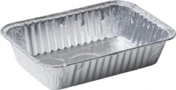 Strong Rechthoekige (Kapsalon) Aluminium Bak 850cc, - 203x138x45 Mm 100 St - Wegwerp - Alu Bakje