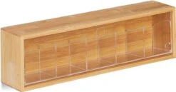 Relaxdays Theedoos 5 Vaks - Theekist - Theezakjeshouder - Bamboe - Voor Ca. 10 Theezakjes 23 Relaxdays Theedoos 5 Vaks - Theekist - Theezakjeshouder - Bamboe - Voor Ca. 10 Theezakjes -Aigostar winkel 1200x626