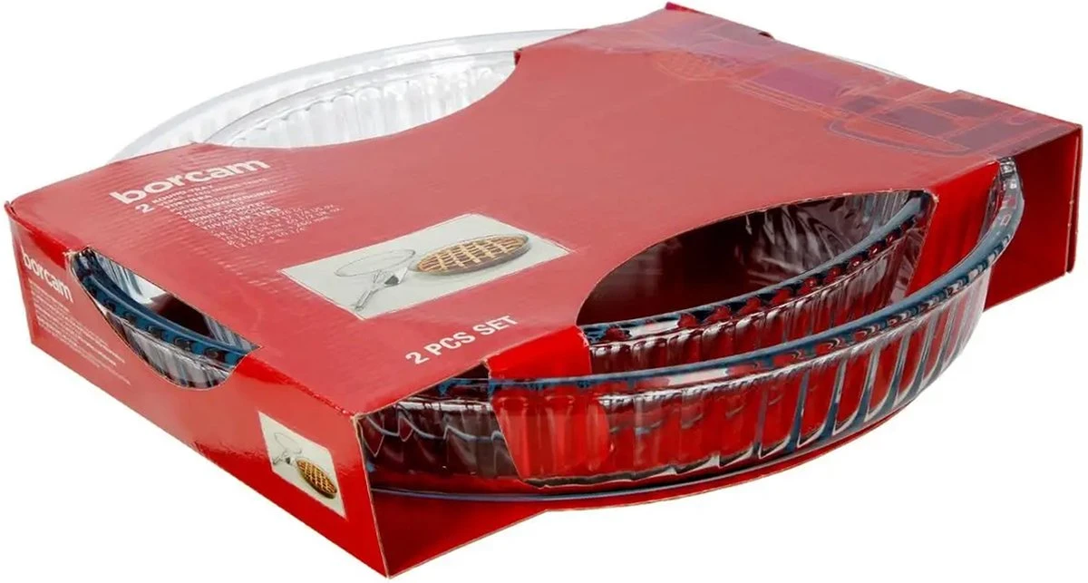 Borcam Ronde Ovenschaal (2x) 7 Borcam Ronde Ovenschaal (2x) - Afbeelding 5