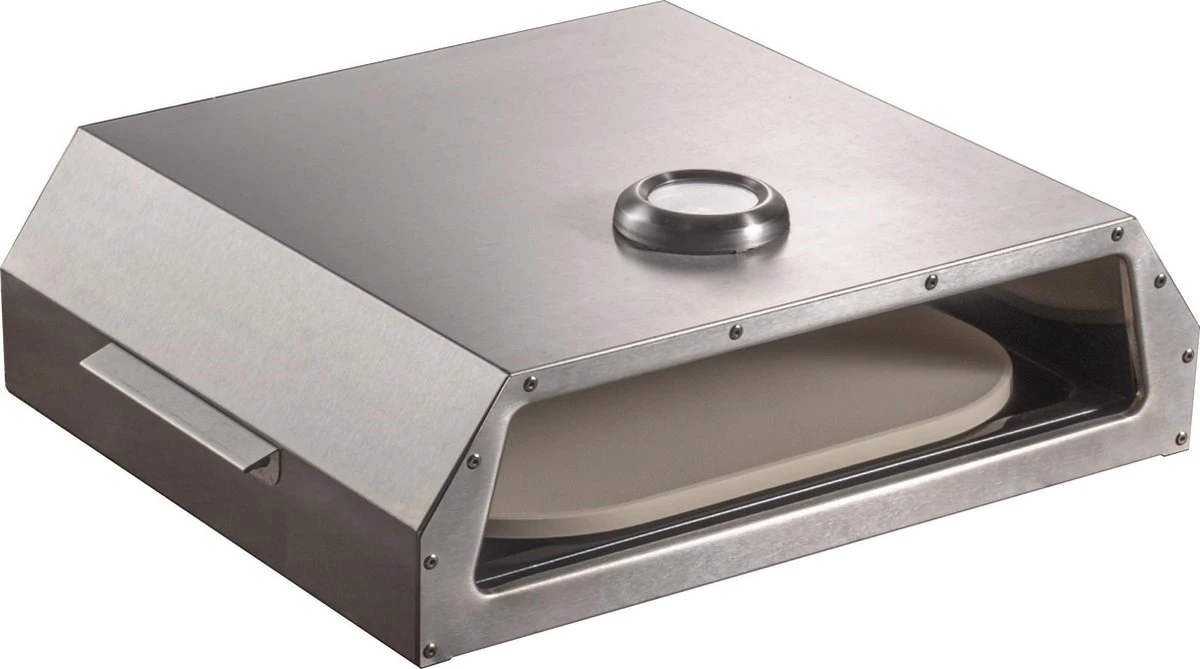 Bighorn Pizzaoven Met Pizzasteen Voor Barbecue - Grilloven - Draagbare - Edelstaal 9 Bighorn Pizzaoven Met Pizzasteen Voor Barbecue - Grilloven - Draagbare - Edelstaal - Afbeelding 7
