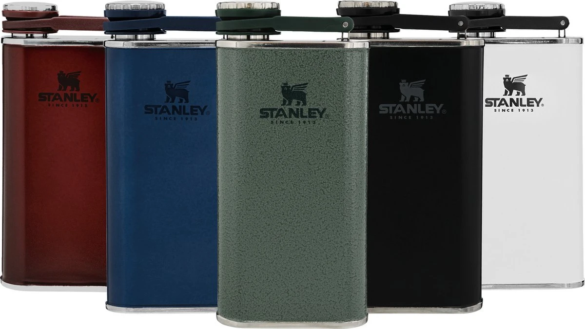 Stanley The Easy Fill Wide Mouth Flask 0,23L - Flacon - Hammertone Green 7 Stanley The Easy Fill Wide Mouth Flask 0,23L - Flacon - Hammertone Green - Afbeelding 5