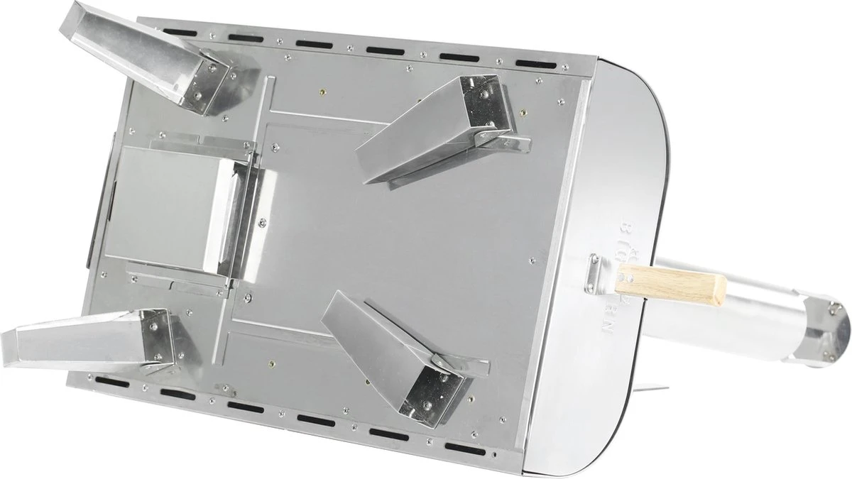 Bighorn Pizza Pellet Oven - Buiten - Draagbaar - Opvouwbaar - RVS - 15KG - 460° 7 Bighorn Pizza Pellet Oven - Buiten - Draagbaar - Opvouwbaar - RVS - 15KG - 460° - Afbeelding 5