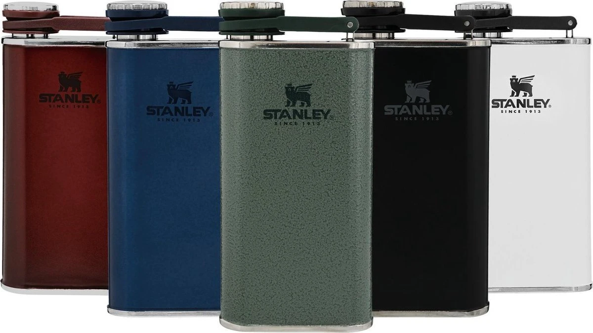 Stanley The Easy Fill Wide Mouth Flask 0,23L - Flacon - Matte Black 4 Stanley The Easy Fill Wide Mouth Flask 0,23L - Flacon - Matte Black - Afbeelding 2
