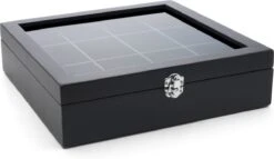 Bredemeijer - Theedoos 12-vaks Venster Bamboe Zwart 7 Bredemeijer - Theedoos 12-vaks Venster Bamboe Zwart -Aigostar winkel 1200x696